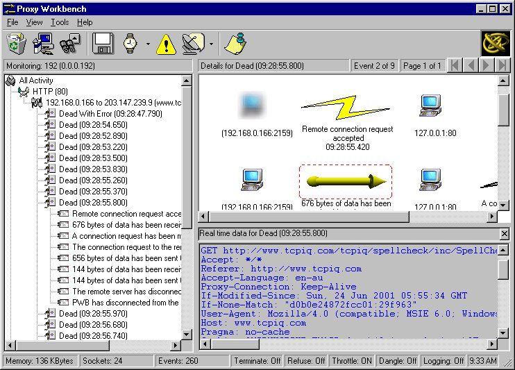 Proxy Workbench Screenshot